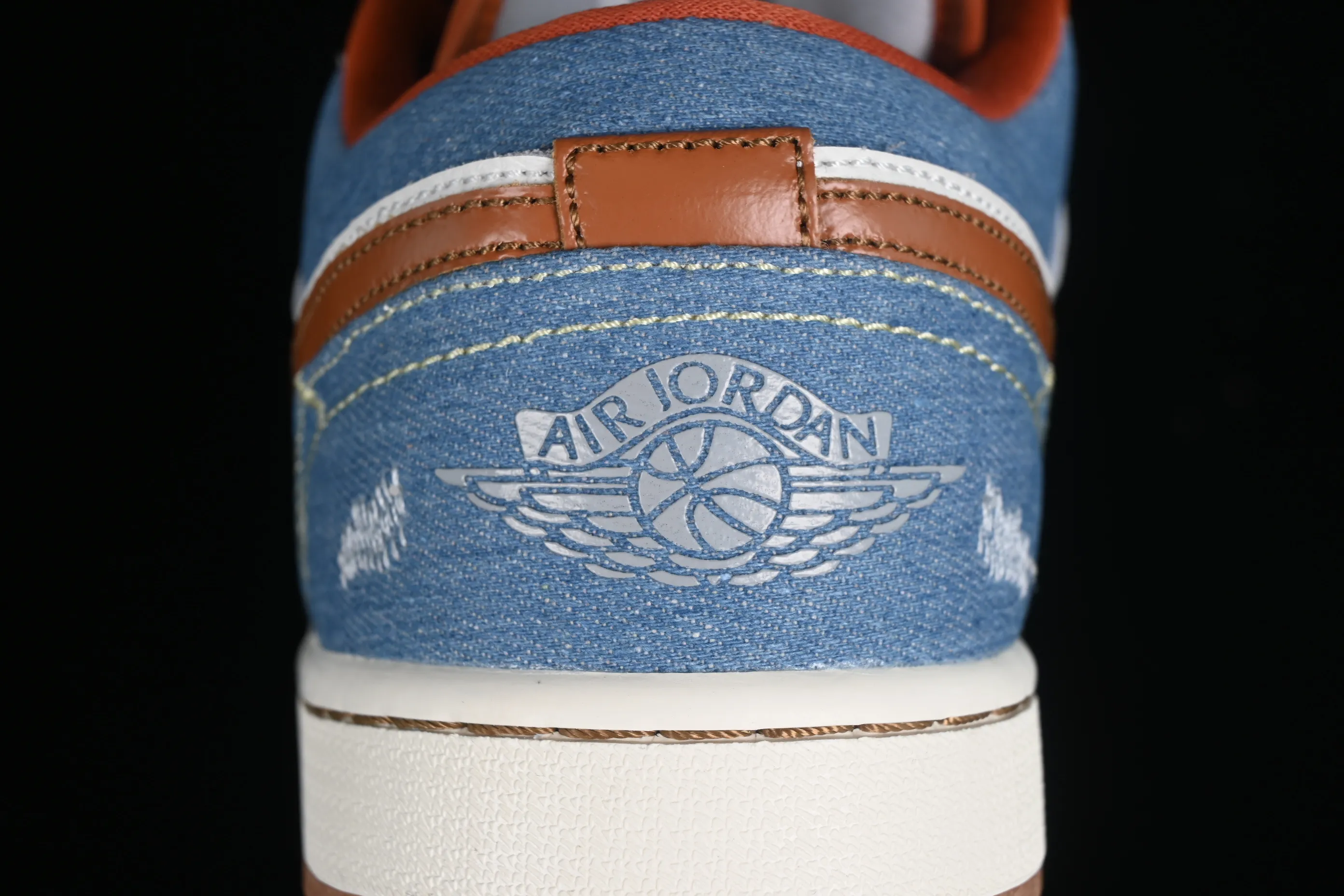 All categories Air Jordan Jordan series basketball shoes Air Jordan 1 Low Air Jordan 1 Low "Multi-Color" AJ1 Joe 1 blue denim low-top cultural and casual sneakers FZ5045-091